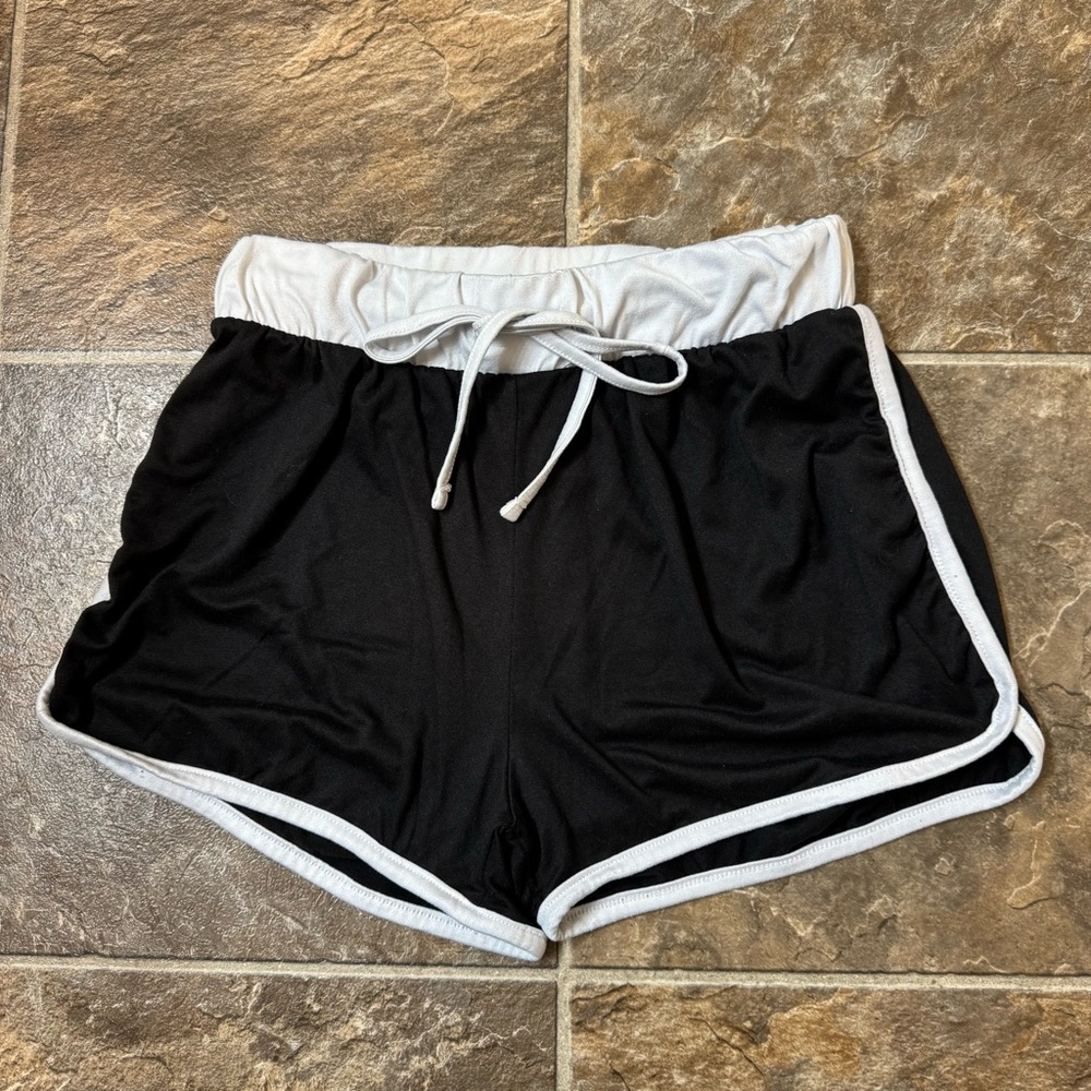 Mikk Athletica Dolphin Shorts in Black Size Medium